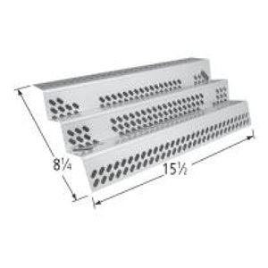 BBQ Grill Compatible With American Grills SS Heat Plate 15 1/2" X 8 1/4" BCP90351 - DIY PART CENTERBBQ Grill Compatible With American Grills SS Heat Plate 15 1/2" X 8 1/4" BCP90351BBQ Grill PartsDIY PART CENTERBCP90351