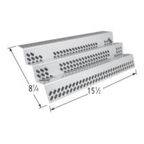 BBQ Grill Compatible With American Grills SS Heat Plate 15 1/2