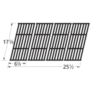 BBQ Grill Compatible With Broil King Grills Grate 4 Pc Gloss Cast Iron 17 3/8" X 25 1/2" BCP66024 - DIY PART CENTERBBQ Grill Compatible With Broil King Grills Grate 4 Pc Gloss Cast Iron 17 3/8" X 25 1/2" BCP66024BBQ Grill PartsDIY PART CENTERBCP66024