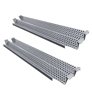 BBQ Grill Compatible With Viking Grills Viking Flame Tamer SS Heat Plate 2 Pack G5009726 - DIY PART CENTERBBQ Grill Compatible With Viking Grills Viking Flame Tamer SS Heat Plate 2 Pack G5009726BBQ Grill PartsDIY PART CENTERG5009726