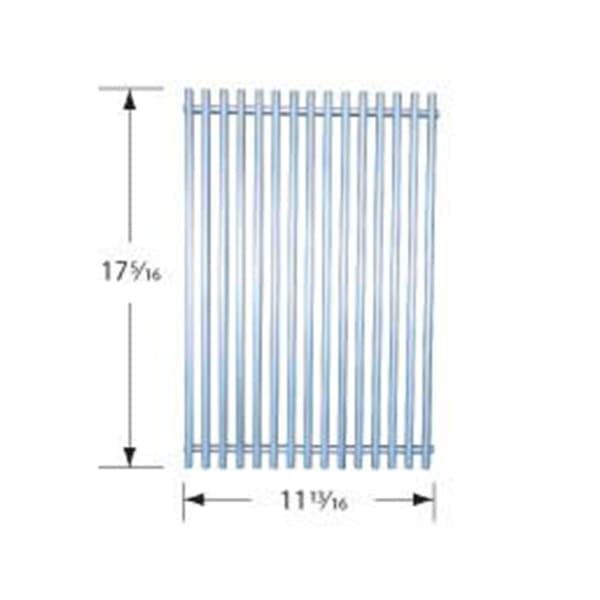 BBQ Grill Compatible With Weber Grills 1 Piece SS Wire Cooking Grate 11 13/16