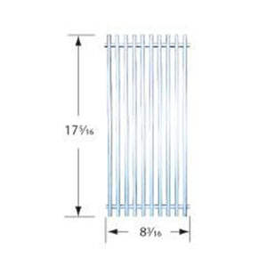 BBQ Grill Compatible With Weber Grills 1 Piece SS Wire Cooking Grate 8 3/16" x 17 5/16" BCP53S01 - DIY PART CENTERBBQ Grill Compatible With Weber Grills 1 Piece SS Wire Cooking Grate 8 3/16" x 17 5/16" BCP53S01BBQ Grill PartsDIY PART CENTERBCP53S01