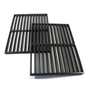 BBQ Grill Compatible With Weber Grills 2 Piece Cast Iron Grates 15" X 22-3/4" BCP7522 - DIY PART CENTERBBQ Grill Compatible With Weber Grills 2 Piece Cast Iron Grates 15" X 22-3/4" BCP7522BBQ Grill PartsDIY PART CENTERBCP7522