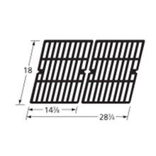 BBQ Grill Compatible With Weber Grills 2 Piece Gloss Cast Iron Grate 18" x 28 3/4" BCP68502 - DIY PART CENTERBBQ Grill Compatible With Weber Grills 2 Piece Gloss Cast Iron Grate 18" x 28 3/4" BCP68502BBQ Grill PartsDIY PART CENTERBCP68502