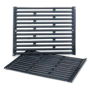 BBQ Grill Compatible With Weber Grills 2-Piece Porcelain-Enameled Steel Grate 15" x 22-3/4" BCP7523- 65904 - DIY PART CENTERBBQ Grill Compatible With Weber Grills 2-Piece Porcelain-Enameled Steel Grate 15" x 22-3/4" BCP7523- 65904BBQ Grill PartsDIY PART CENTER7523