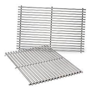 BBQ Grill Compatible With Weber Grills 2 Piece SS Grates 19-1/2" X 25-1/2" BCP7528 - DIY PART CENTERBBQ Grill Compatible With Weber Grills 2 Piece SS Grates 19-1/2" X 25-1/2" BCP7528BBQ Grill PartsDIY PART CENTERBCP7528