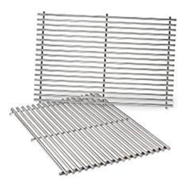 BBQ Grill Compatible With Weber Grills 2 Piece SS Grates 19-1/2