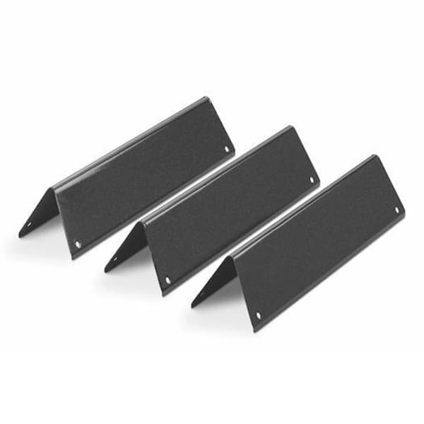 BBQ Grill Compatible With Weber Grills 3-Pack Heat Plate Porcelain-Enameled Flavorizer Bars Each One Measures 5 5/16