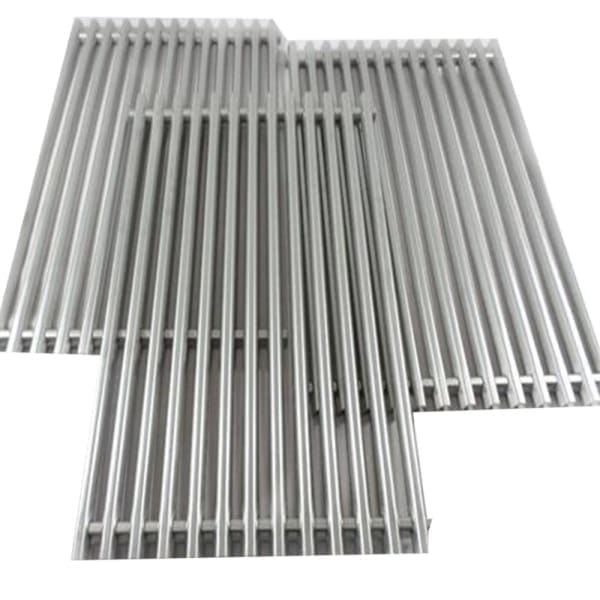 BBQ Grill Compatible With Weber Grills 3 Piece SS Grates 17-1/4