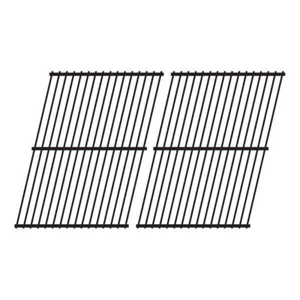 BBQ Grill Members Mark 2 Piece Porcelain Stainless Steel Wire Cooking Grid 14 5/8