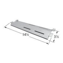 BBQ Grill Members Mark Stainless Steel Heat Plate 14 5/8" x 3 7/8" BCP90041 - DIY PART CENTERBBQ Grill Members Mark Stainless Steel Heat Plate 14 5/8" x 3 7/8" BCP90041BBQ Grill PartsDIY PART CENTERBCP90041-1