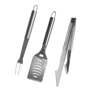 BBQ Grill Mics Accessories Utensil Set 3 Pc Stainless Steel Handles MHP-US7 - DIY PART CENTERBBQ Grill Mics Accessories Utensil Set 3 Pc Stainless Steel Handles MHP-US7BBQ Grill PartsDIY PART CENTERMHP-US7