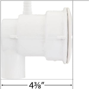 Hot Tub Classic Parts Dynasty Spa Poly Jet Body 3/8 Inch Barb X 3/4 Inch Slip DYN10654 - Hot Tub Parts