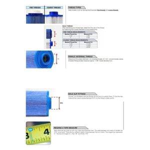 Hot Tub Compatible With Cal Spas Filter DIY8548 - DIY PART CENTERHot Tub Compatible With Cal Spas Filter DIY8548Hot Tub PartsDIY PART CENTERDIY8548