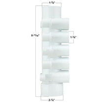 Hot Tub Compatible With Caldera Spas Manifold 1.5" S X 1.5" Sg X 10 - 1/2" Ports WAT010017 / WWP672 - 4630 - DIY PART CENTERHot Tub Compatible With Caldera Spas Manifold 1.5" S X 1.5" Sg X 10 - 1/2" Ports WAT010017 / WWP672 - 4630Hot Tub PartsDIY PART CENTERWAT010017