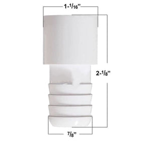 Hot Tub Compatible With Caldera Spas Pvc Fitting, 3/4" Slip X 3/4" Barbed WAT011052 - DIY PART CENTERHot Tub Compatible With Caldera Spas Pvc Fitting, 3/4" Slip X 3/4" Barbed WAT011052Hot Tub PartsDIY PART CENTERWAT011052