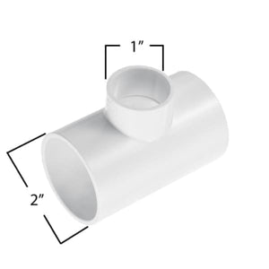 Hot Tub Compatible With Caldera Spas Tee 2" S X 2" S X 1"Slip DIY30638 - DIY PART CENTERHot Tub Compatible With Caldera Spas Tee 2" S X 2" S X 1"Slip DIY30638Hot Tub PartsDIY PART CENTERDIY30638