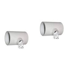 Hot Tub Compatible With Coleman Spas 2’’ X 2’’ X 3/4’’ Slip Tee 2 Pk 100609 - Hot Tub Parts