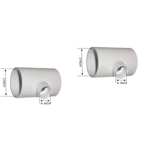 Hot Tub Compatible With Coleman Spas 2’’ X 2’’ X 3/4’’ Slip Tee 2 Pk 100609 - Hot Tub Parts