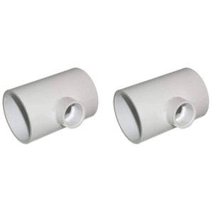 Hot Tub Compatible With Coleman Spas 2’’ X 2’’ X 3/4’’ Slip Tee 2 Pk 100609 - Hot Tub Parts