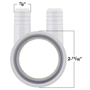 Hot Tub Compatible With Coleman Spas Manifold 2" Spig/Slip 2-Port 3/4" DIY100706 - DIY PART CENTERHot Tub Compatible With Coleman Spas Manifold 2" Spig/Slip 2-Port 3/4" DIY100706Hot Tub PartsDIY PART CENTERDIY100706