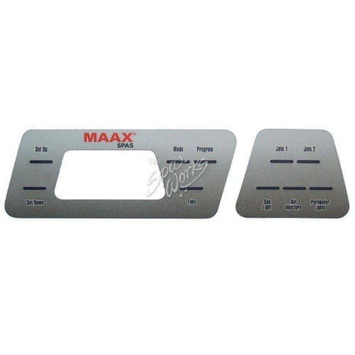 Hot Tub Compatible With Coleman Spas Topside Sticker Maax 10-Button 108792 - DIY PART CENTERHot Tub Compatible With Coleman Spas Topside Sticker Maax 10-Button 108792Hot Tub PartsDIY PART CENTER108792