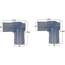 Hot Tub Compatible with Coleman Spas Waterfall 3/4’’ Elbow SB (2-Pack) | Model 107829 - Hot Tub Parts