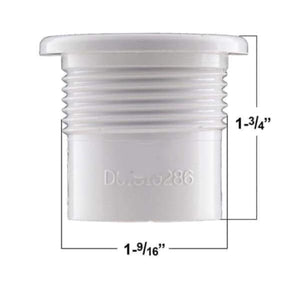 Hot Tub Compatible With Dimension One Spas 3/4 Inch Thru Wall Fitting - White DIM01510 - 286 - DIY PART CENTERHot Tub Compatible With Dimension One Spas 3/4 Inch Thru Wall Fitting - White DIM01510 - 286Hot Tub PartsDIY PART CENTERDIM01510 - 286