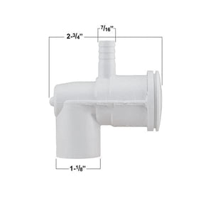 Hot Tub Compatible With Dimension One Spas Spa Ozone Jet With Barb - White DIM01510 - 201 - A - DIY PART CENTERHot Tub Compatible With Dimension One Spas Spa Ozone Jet With Barb - White DIM01510 - 201 - AHot Tub PartsDIY PART CENTERDIM01510 - 201 - A