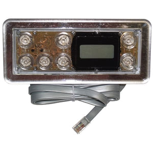 Hot Tub Compatible With Dynasty Spas Topside Control 7 Button LCD DYN11476 - DIY PART CENTERHot Tub Compatible With Dynasty Spas Topside Control 7 Button LCD DYN11476Hot Tub PartsDIY PART CENTERDYN11476