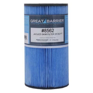 Hot Tub Compatible with Jacuzzi Spas Filter Skim Great Barrier 25 Sf Single Replacement Filter HTCP8562 - DIY PART CENTERHot Tub Compatible with Jacuzzi Spas Filter Skim Great Barrier 25 Sf Single Replacement Filter HTCP8562Hot Tub PartsDIY PART CENTERHTCP8562