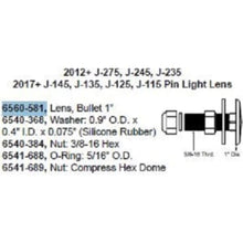 Hot Tub Compatible With Jacuzzi Spas LED Light Lens Bullet 2 Pk DIY6560 - 581 - 2 - DIY PART CENTERHot Tub Compatible With Jacuzzi Spas LED Light Lens Bullet 2 Pk DIY6560 - 581 - 2Hot Tub PartsDIY PART CENTERDIY6560 - 581 - 2