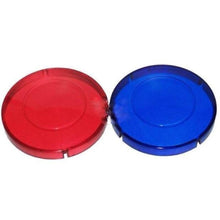 Hot Tub Light Lens Covers fits Marquis Spas Red & Blue (Set of 2) DIY740-0060