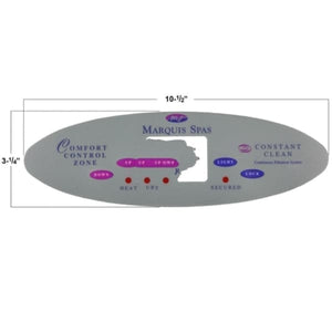Hot Tub Compatible With Marquis Spas Topside Sticker MRQ650 - 0656 - DIY PART CENTERHot Tub Compatible With Marquis Spas Topside Sticker MRQ650 - 0656Hot Tub PartsDIY PART CENTERMRQ650 - 0656