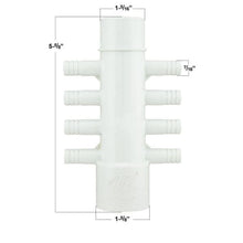 Hot Tub Compatible With Most Spas Manifold 1"S X Sg X 8 - 3/8" Barb DIY672 - 4340 - DIY PART CENTERHot Tub Compatible With Most Spas Manifold 1"S X Sg X 8 - 3/8" Barb DIY672 - 4340Hot Tub PartsDIY PART CENTERDIY672 - 4340