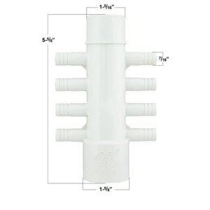 Hot Tub Compatible With Most Spas Manifold 1"S X Sg X 8 - 3/8" Barb DIY672 - 4340 - DIY PART CENTERHot Tub Compatible With Most Spas Manifold 1"S X Sg X 8 - 3/8" Barb DIY672 - 4340Hot Tub PartsDIY PART CENTERDIY672 - 4340