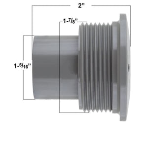 Hot Tub Compatible With Sundance Spas Heat Return Fitting Insert Gray SUN6540 - 168 - DIY PART CENTERHot Tub Compatible With Sundance Spas Heat Return Fitting Insert Gray SUN6540 - 168Hot Tub PartsDIY PART CENTERSUN6540 - 168