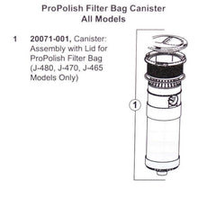 Hot Tub Compatible With Sundance Spas Pro Polish Filter Bag Canister With Lid HTCPSD20071-001/20071-001 - DIY PART CENTERHot Tub Compatible With Sundance Spas Pro Polish Filter Bag Canister With Lid HTCPSD20071-001/20071-001Hot Tub PartsDIY PART CENTERHTCPSD20071-001/20071-001