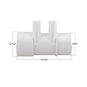 Hot Tub Compatible With Vita Spas Manifold 2" S x Sg 4 - 3/4 Barb VIT231430 672 - 7140 - DIY PART CENTERHot Tub Compatible With Vita Spas Manifold 2" S x Sg 4 - 3/4 Barb VIT231430 672 - 7140Hot Tub PartsDIY PART CENTERVIT231430