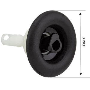 Hot Tub Compatible With Vita Spas Midi - Select - Swirl Jet Face Black VIT210231 - DIY PART CENTERHot Tub Compatible With Vita Spas Midi - Select - Swirl Jet Face Black VIT210231Hot Tub PartsDIY PART CENTERVIT210231